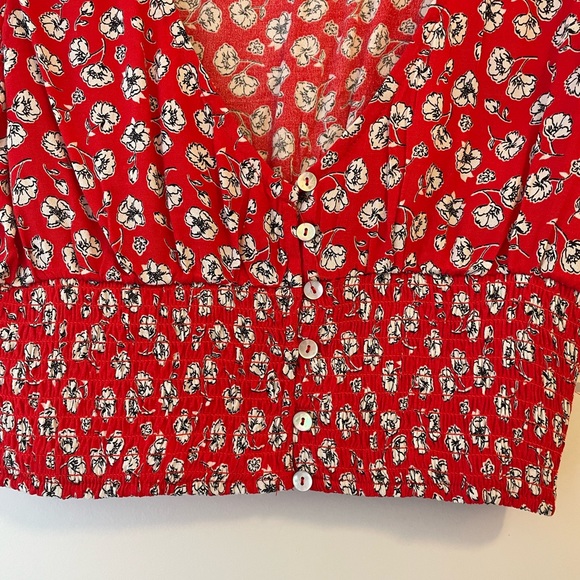 Floral crop top - Picture 3 of 4